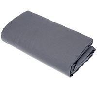 Nuit des Vosges Cotoval Drap Housse Coton Gris (Anthracite) 120 x 190 cm