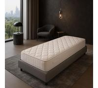 Nuit D'or Matelas Tissu Ignifugé Non Feu 90x190 x 11 cm - Ferme Indéformable - Très Respirant