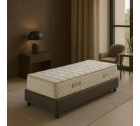 Nuit D'or Natura Bamboo 80x200 Matelas Densité 35 Kg/m3 - Hauteur 21 Cm - Soutien Ferme - (80_x_200_cm)