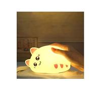Nuit Lumière LED Mignon Chat Animal Silicone Doux Bébé Nuit Lampe Enfants Cadeau D'anniversaire Jouet G