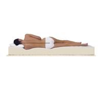 Calme Nuit Matelas 80x200 Densité 35 Kg/m3 - Hauteur 21 Cm - Soutien Souple -