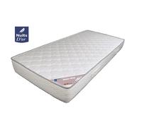 Doux rêve Matelas 140x190 Densité 30 Kg/m3 - Hauteur 18 Cm - Soutien Ferme + Protège Matelas OFFERT Nuits d'Or