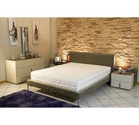 Nuits D'or Matelas 80x200 x 19 cm Très Ferme - Spécial Sommier Electrique - Déhoussable Housse Lavable - 7 Zones de Confort - Ame Poli Lattex 33 Kg/m3 - Hypoallergénique