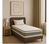 Nuits d'or Matelas 90x190 Mémoire de Forme - Hauteur 21 Cm - Soutien Très Ferme - Orthopédique + Oreiller à Mémoire de Forme valeur