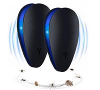 Nuizoff Anti Cafard,aisansial Répulsif Punaise,ultrasons À Brancher (D) | Nuizoff Répulsif Ultrasons Brancher,Prêt lemploi,Fonctionnement Silencieux Et sans Odeur,pour Cafards,Fourmis,Souris et Puces
