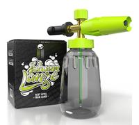 NUKE GUYS Canon à mousse de lavage de voiture avec adaptateur compatible avec nettoyeur haute pression Kärcher K2, K3, K4, K5, K6, K7, 1 l, pour mousser les nettoyants, pistolet à mousse