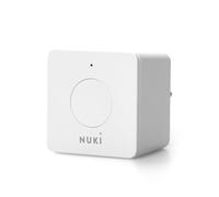 Nuki Bridge, la passerelle Wifi, serrure électrique, verrouiller la serrure connectée à distance, l’extension de Nuki Smart Lock, Amazon Alexa, Apple Homekit, Google Home, Blanc