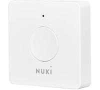 Nuki Opener, Serrure porte, ouverture de porte intelligent, Serrure connectée de l'immeuble, Nuki WLAN Bridge requis, interphone sans fil, Nuki Smart Home, blanc