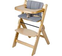 Nukido 702000 - Chaise haute en bois Timo, dimensions : 45 x 40 x 78 cm