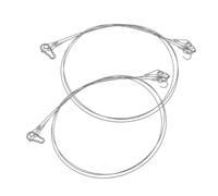 NULYLU 2 Pièces Chaîne Suspendre en Acier Inoxydable 100cm pour Pot de Fleurs