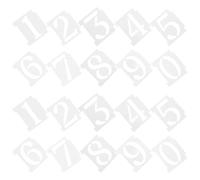 NULYLU 20 Pièces Lot de Pochoirs Chiffres en Plastique Réutilisables 4 Pouces 0-9 pour Projets DIY sur Tissu et Boîte aux Lettres, Faciles à Ranger, Dimensions 11,7x10 Cm