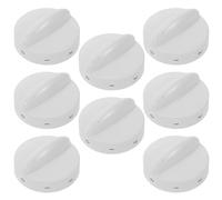 NULYLU 8 Boutons Thermostatiques Contrôle Précis Température 7 Niveaux pour Réfrigérateur en Plastique Blanc Kit de 8 Pièces pour Régulation Facile Thermostat