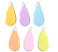 NULYLU Bandes Correctrices Correcteur D'écriture Lot de 6 pour en Plastique Légères Facile à Utiliser pour Étudiants Fournitures Scolaires et Bureau