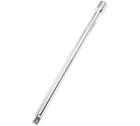 NULYLU Barre D'extension 3/8 en Acier au Carbone Argenté, Thermique Global Anti-rouille, Rallonge de Clé pour Industrie Automobile et Fabrication