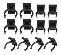 NULYLU Clips de Socle de Tableau en Plastique, 20 Pièces, Fixations pour Pieds de Meubles, Utilisation pour Plinthes Cuisine et Supports D'armoire