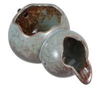 NULYLU Cracheur de Bassin en Céramique Remplaçable pour Fontaine de Jardin, Embout de U Design Ouvert, pour Cascade Intérieure et Décor Esthétique