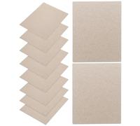 NULYLU Feuilles de Mica Résistantes la Chaleur pour Micro-ondes, Lot de 10 Pièces, Couvercle de Guide D'ondes Argenté, Accessoire de Réparation pour Appareil Électroménager à Domicile