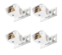 NULYLU Lot de 4 Serrures de Cordon pour Store Romain en Polyester et Acier Inoxydable, Accessoires pour Rideaux sans Fil Adaptés aux Garçon et Filles et Animaux