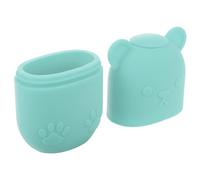 NULYLU Moule à Glaçons Rafraîchissant en Silicone Visage, Support de Glace Facile à Transporter, pour Massage Facial et Soin Peau à Domicile