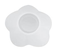 NULYLU Moule en Silicone Délicat pour DIY, Plateau Petit Modèle en Silicone Blanc, Facile à Utiliser et Sûr, pour Créations Artisanales la Maison