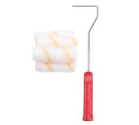NULYLU Peinture Mural avec Manche Multifonction Brosse Roulante Anti-peluches pour Murs et Plafonds Lot de Manche Couleur Aléatoire Bricolage Maison et Plusieurs styles