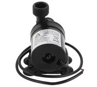 NULYLU Pompe à Eau Submersible Compacte à Filetage Mâle Pompe de Circulation 24v avec Axe Inox et Ventouse pour Aquarium Fontaine et Bassin