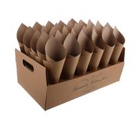 NULYLU Support de Cônes en Papier Design Unique de Cône pour Confettis Mariage, Facile à Utiliser pour Fêtes et Célébrations en Famille ou Entre Amis