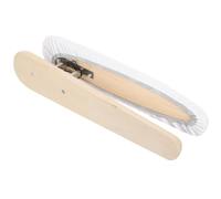 NULYLU Table à Repasser de Table Compacte avec Support Antidérapant Stable Planche à Repasser pour Manches et Chemises Tabouret de Repassage Pratique pour Maison Appartement et Dortoir