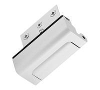 NULYLU Verrou de Renforcement de Porte Métal Robuste Serrure de Sécurité Intérieur pour Porte Entrée Installation Simple DIY Protection les Effractions Adapté et Bureau