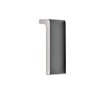 Numéro de maison Entrance Authentics gris, Designer Jehs + Laub, 0.8x10x5.5 cm