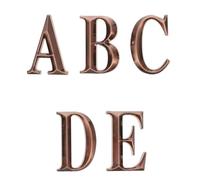 Numéro de Porte 3d 5cm pour Hôtel, Chambre et Bureau | ABS Résine, Adhésif Sûr et Solide, pour Boîte aux Lettres, Voiture et Repérage