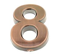 Numéro de porte 3D beau numéro de porte autocollant hôtel signe cube porte numéro pour hôtel à la maison ou au bureau à utiliser 1 pièce numéro 8 motif créatif design astucieux