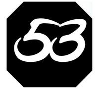 Numéroderue53 - Architecte 10x10cm - Sticker/Autocollant