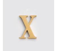 Numéros de maison pour lettres autocollantes extérieures, numéro d'adresse | 4.5CM Nombres de maison modernes en or et laiton de, panneaux d'adresse pour cour, décorations de boîte aux lettres pour(X)