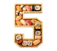 Numéros pour aliments de fête, plateau de remplissage de charcuterie, plateau à goûter, pour biscuits, bonbons, chocolats, fromage, fête d'anniversaire, remise de diplôme