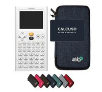 NumWorks avec Housse de Protection WYNGS incluse Bleu - Calculatrice Graphique - Pack de Base