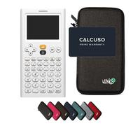 NumWorks avec Housse de Protection WYNGS incluse Gris Foncé - Calculatrice Graphique - Pack de Base