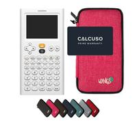 NumWorks avec Housse de Protection WYNGS incluse Rose - Calculatrice Graphique - Pack de Base