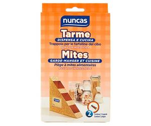 Nuncas Piège Anti-Mites Papillons Alimentaires Cuisine - 2 Pièces