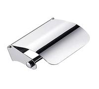 NUOBESTY 1 Boîte De Papier Toilette en Acier Inoxydable Porte-Papier Hygiénique Support De Rangement Support De Papier