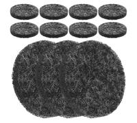 NUOBESTY 100 Pièces Recharges Parfum Durée en D'huile Longue Essentielle Compatibles de Coussinets Coton Fibreux Pendentifs 30mm pour Diffuseur Diffuseurs