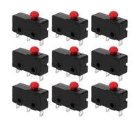 NUOBESTY 10pièces Interrupteur Fin de Course à Poussoir Sensible Commutateur Électronique de Fin pour Réparation Appareils Électroménagers Installation Facile et Performance Fiable