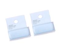 NUOBESTY 2 Pièces Dévidoir de Ruban Adhésif en Plastique Rond Coupe-ruban Lisse sans Bavures, Mini Coupe-papier Adorable pour Activités Familiales et Tiroir de Bureau Style Plusieurs styles