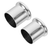 NUOBESTY 2 Pièces Inverseur de Robinet Cuivre Argenté, Réglage Facile | Douche et Salle de Bain, Style Moderne Élégant, Installation Simple, Faible Entretien