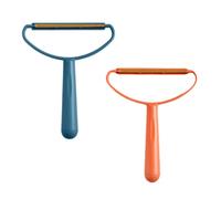 NUOBESTY 2pcs Brosse Dépilatoire en Plastique et Cuivre pour Enlever Peluches et Poussières sur Pantalons et Pulls, Forme Pratique et Design Élégant