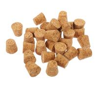 NUOBESTY 30pcs Bouchon Liege Conique en Bois pour Bouteille de Boisson, Pratique et Étanche, pour Sceller Bouteilles Réutilisables et Loisirs Créatifs