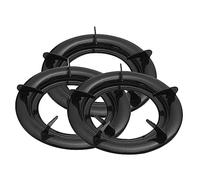 NUOBESTY 3pièces Support De Cuisinière Anneau De Wok Pratique Et Remplaçable Support De Wok Résistant Pour Usage Quotidien