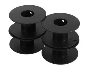 NUOBESTY 4 pièces Bobine de Rangement pour Câble Électrique Enrouleur Portable Bobine Vide pour Extension Cord Storage Reel Organisateur de Cordons Léger et Pratique pour Gestion des Fils