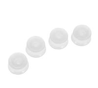 NUOBESTY 4 Pièces Enrouleur de Cordon en Plastique Blanc pour Stores Vénitiens, Support Facile à Installer, Sécurité Garçon et Filles et Gain de Place pour Fenêtres Modernes
