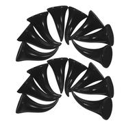 NUOBESTY 40 Pièces Accessoire Serrage-tête Diable Halloween Cornes en Plastique, Léger et Confortable pour Fêtes et Déguisements
